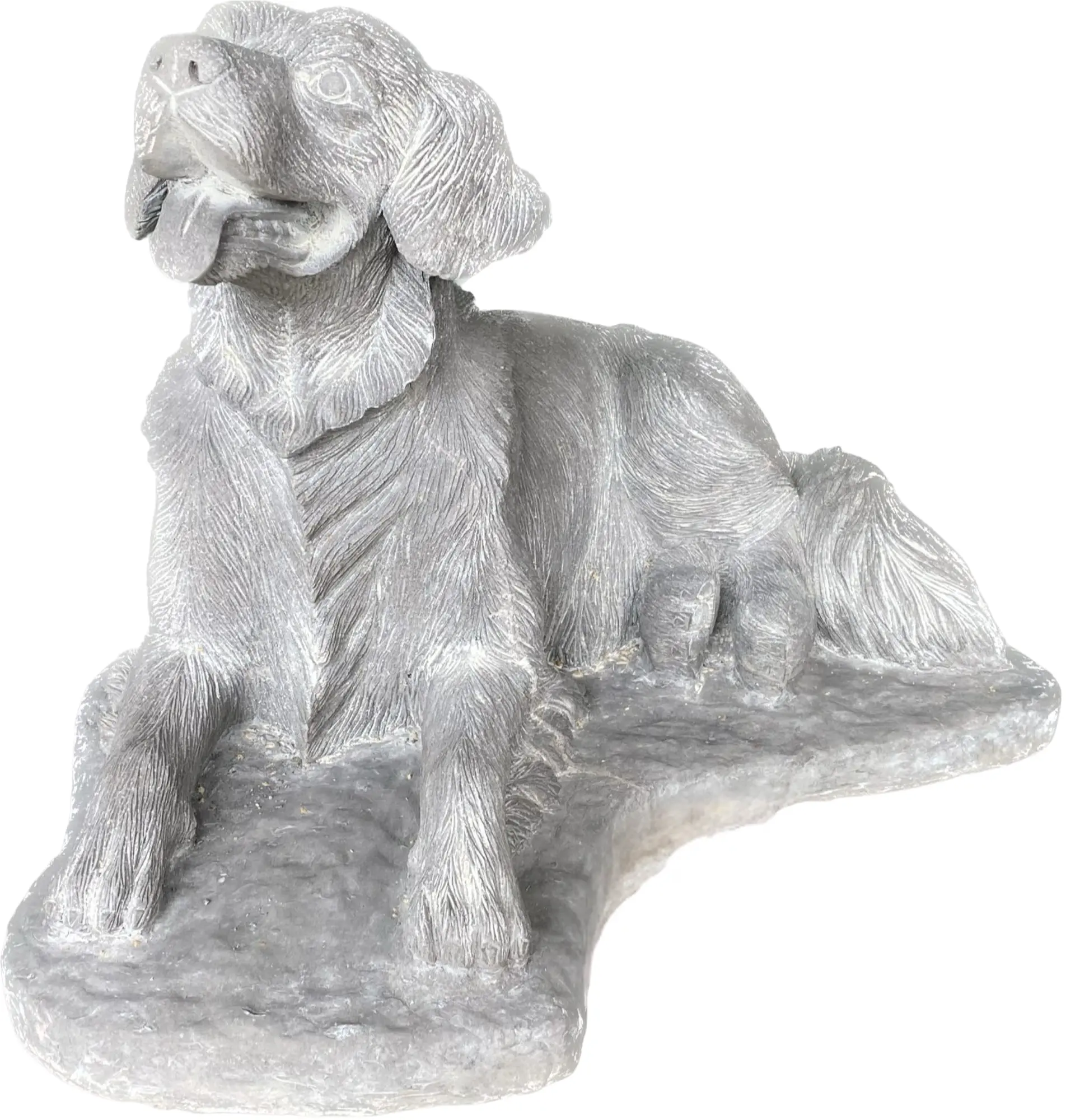 Product image 5 of the product “Cooper - Golden Retriver, lying on base 68cm L | cast stone ”